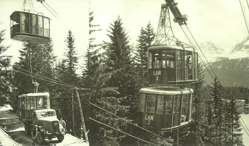 geschichte-1957 Skigebiet Arosa Lenzerheide | © Arosa Bergbahnen AG
