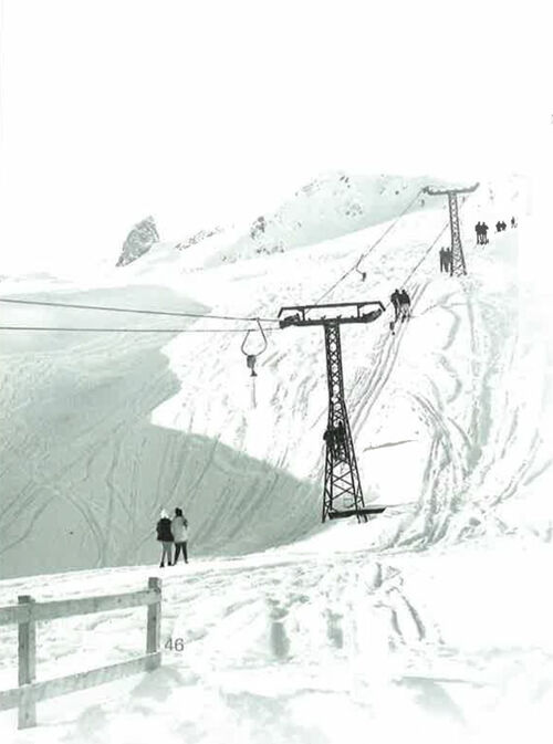 geschichte-1966 Skigebiet Arosa Lenzerheide | © Arosa Bergbahnen AG
