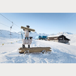 Baerensnowpark-Wegweiser.jpg | © Arosa Bergbahnen AG