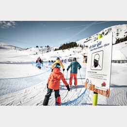 Gästelenkung Skilift Arosa | © Arosa Bergbahnen AG