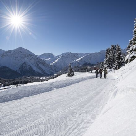 Winterwandern in Arosa | © Arosa Tourismus / Nina Hardegger-Mattli