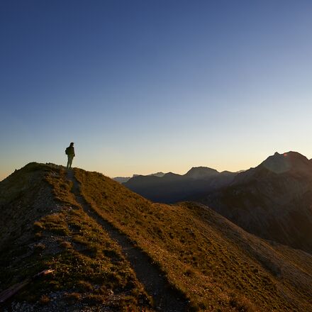 wandern-schiesshorn-sunrise.jpg | © Arosa Tourismus / Nina Hardegger-Mattli