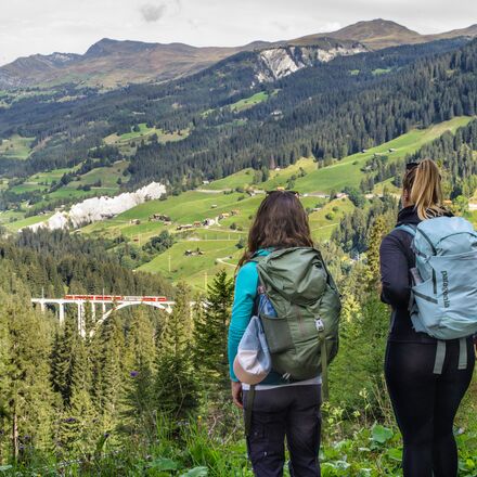 Dörferweg Arosa Langwieser Viadukt | © Arosa Tourismus