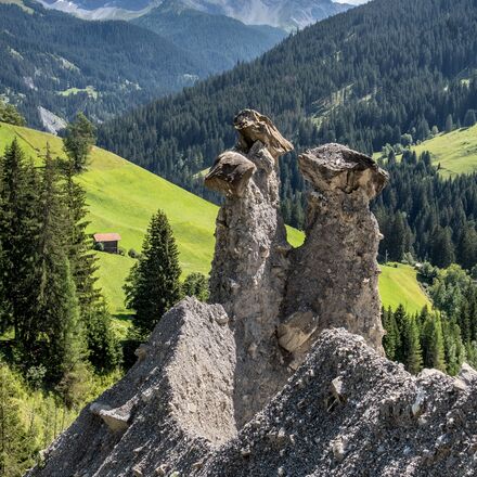 Steinmanndli Gründjitobel Arosa | © Arosa Tourismus