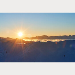Sonnenaufgang Arosa Weisshorn | © Arosa Tourismus