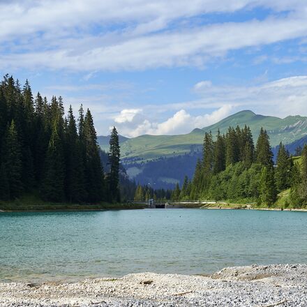 Stausee | © Arosa Tourismus / Nina Hardegger-Mattli Stausee-Arosa.jpg | © Arosa Tourismus / Nina Hardegger-Mattli