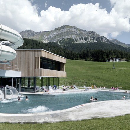 H2Lai Aussenbad | © Ferienregion Lenzerheide