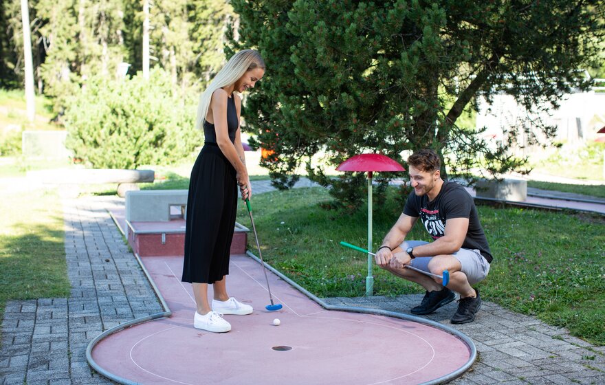 Minigolfanlage Sportzentrum Lenzerheide | © Sundroina Pictures
