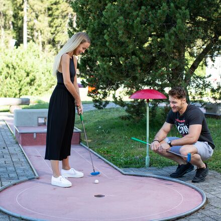 Minigolfanlage Sportzentrum Lenzerheide | © Sundroina Pictures