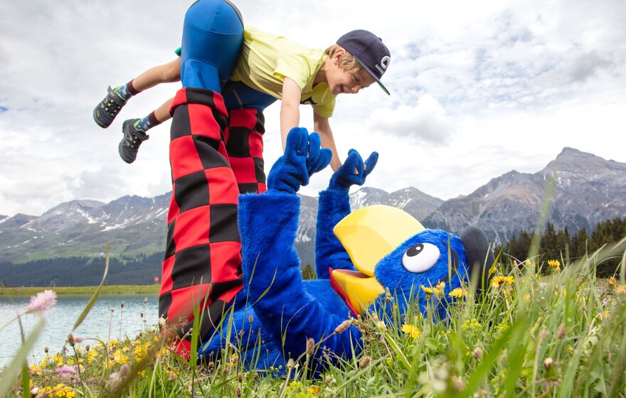 Globi in Lenzerheide | © Sundroina Pictures/Ferienregion Lenzerheide