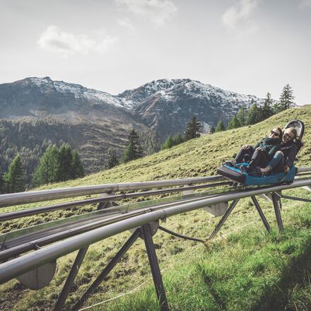 Die längste Rodelbahn der Schweiz | © Christian Ritz