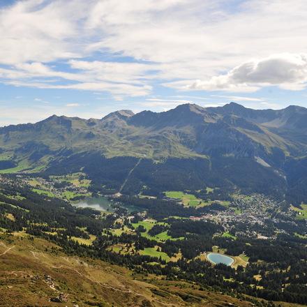 Panorama Scalottas in der Ferienregion Lenzerheide | © Bernd Krammerer