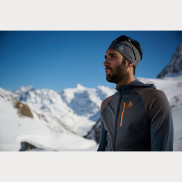 Martin Fourcade in Lenzerheide für Odlo-Kampagne