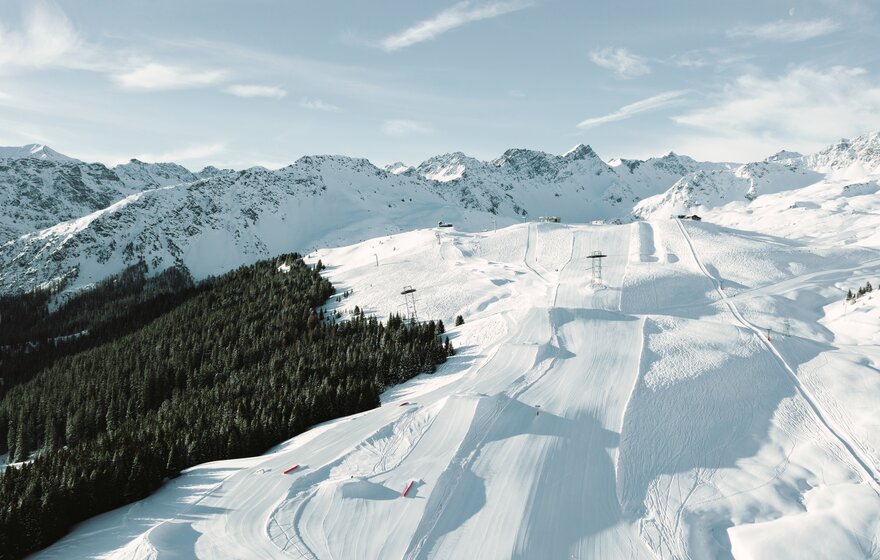 Snowpark Tschuggen Skigebiet Arosa Lenzerheide | © Arosa Lenzerheide