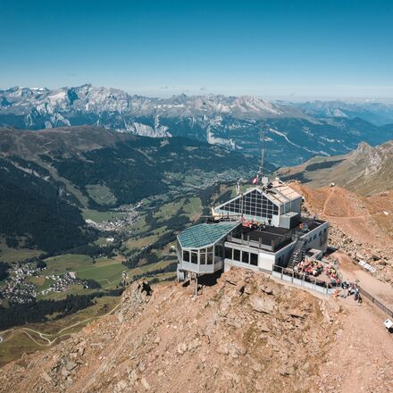 Luftaufnahme Rothorn In Arosa Lenzerheide