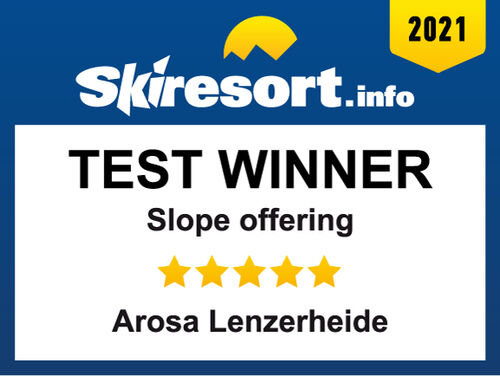 Auszeichnung Arosa Lenzerheide | © Skiresort.de