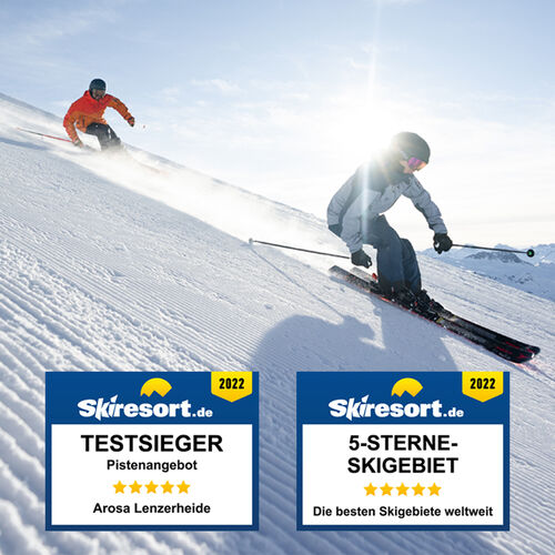 Auszeichnung Skiresort Skigebiet Arosa Lenzerheide