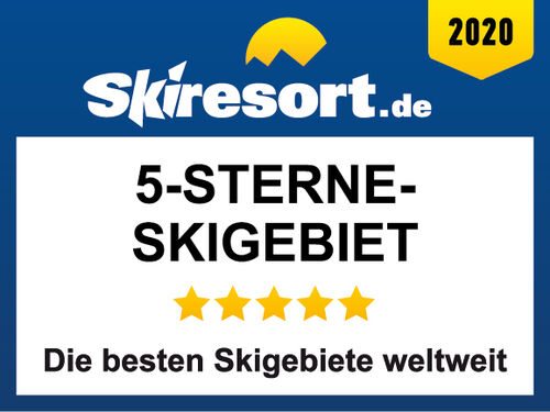 skiresort-5-sterne-2020 Auszeichnung Skigebiet Arosa Lenzerheide