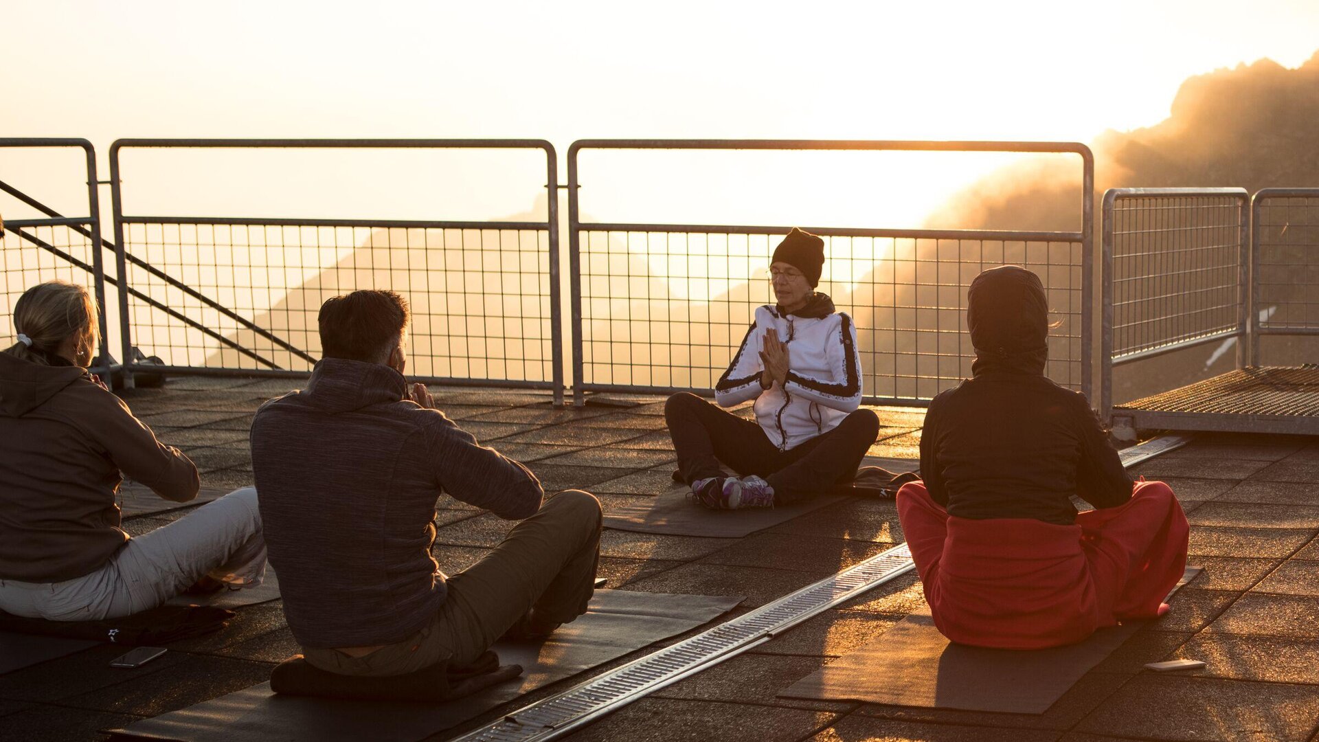 Lenzerheide Mountain Yoga Rothorn | © Lenzerheide Bergbahen