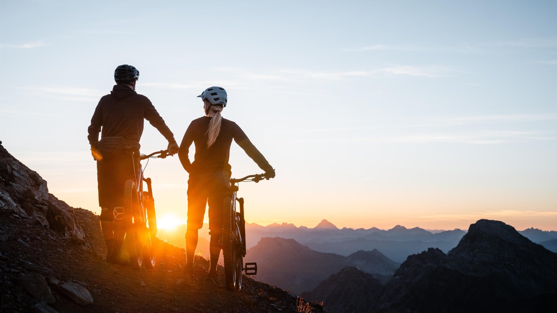 Rothorn Sunrise mit dem Bike | © Lenzerheide Bergbahen