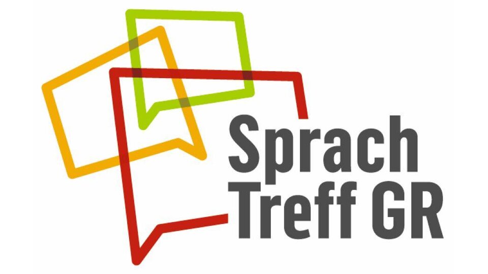 Logo vom Sprachtreff Graubünden | © Schul-und Gemeindebibliothek Lenzerheide