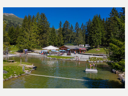 Kiosk Lido im Sommer in Lenzerheide | © Seitz Gastro AG