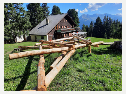 Naturfreundehaus Brambrüesch Sommer | © Naturfreundehaus Brambrüesch