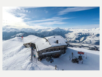 Scalottas aussen Winter | © Lenzerheide Bergbahnen