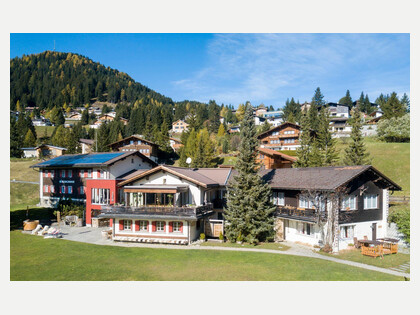 Erlenbacherhus Valbella Sommer | © Erlenbacherhus Valbella