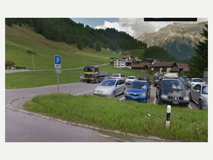Parkplatz Lain | © Google
