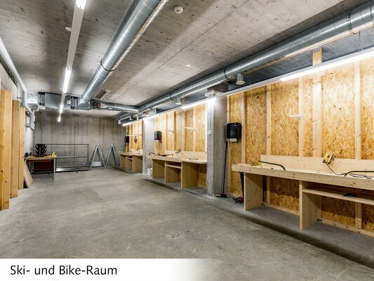 Ski-und Bike-Raum