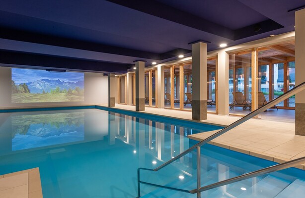 Swimmingpool Sunstar Hotel Lenzerheide